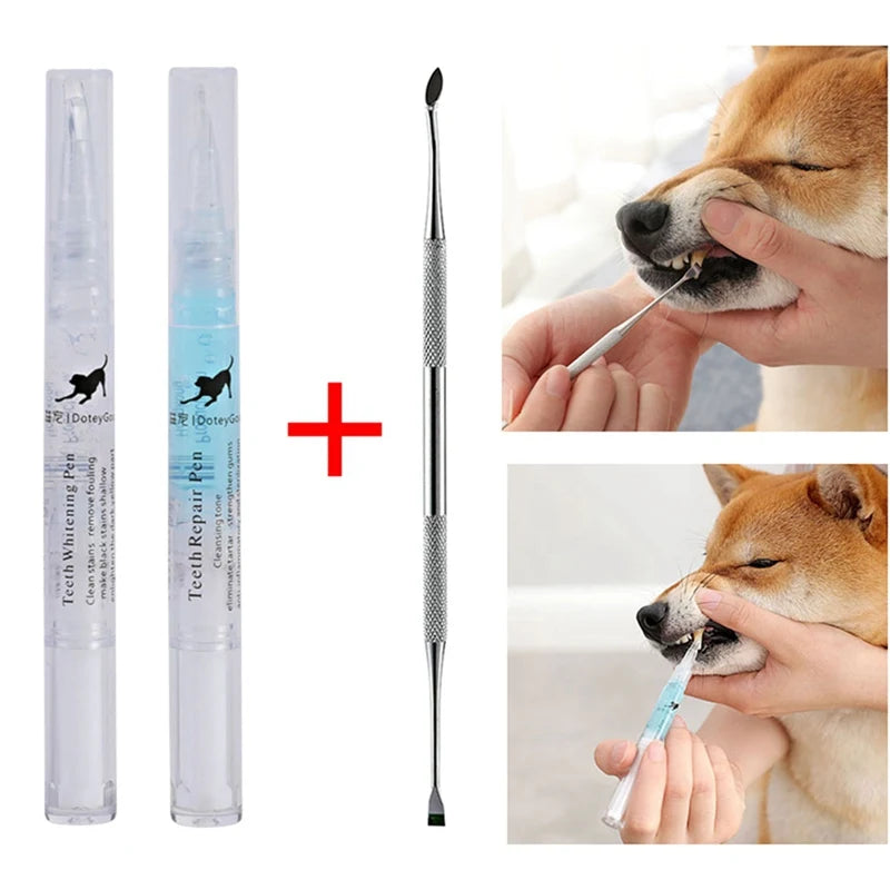 Caneta Dental Removedora de Tártaro para Pets | Limpeza Dental Profunda