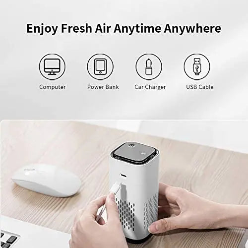 Mini Purificador de Ar - Íon Negativo Usb Power 5v Para Casa