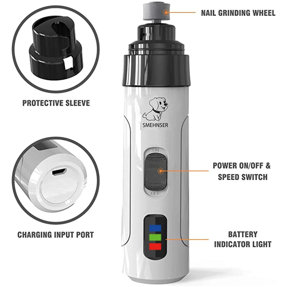 Lixa Elétrica USB Achurinho – Unhas Bem Cuidadas, Sem Estresse!