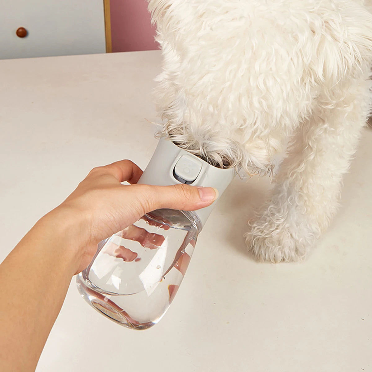 Água Pet - Garrafa de Água Para Cães e Gatos perfeita para Passeios