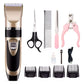 Kit Máquina de Tosar Pet - Tosador super silencioso com 5 funções ajustáveis