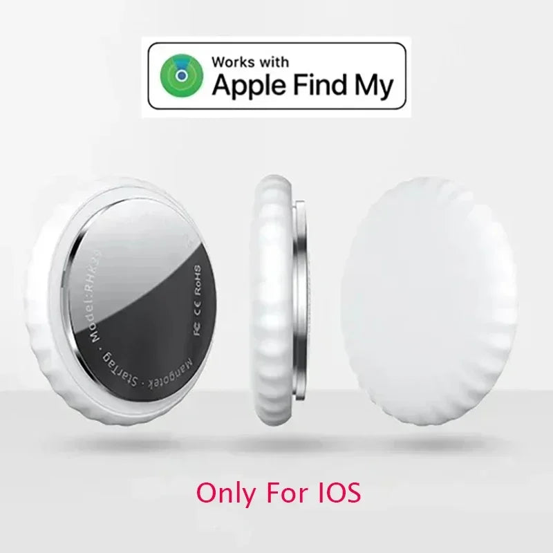 Coleira Reflexiva com Suporte AirTag ou GPS com Sininho - Com ou Sem Rastreador