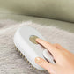 Escova de Vapor super Macia e Relaxante para Cachorros e Gatos - Limpe, Massageie e Remova pêlos