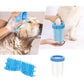 Copo de Silicone Macio para Lavagem das Patas dos Cachorros e Gatos após os passeios