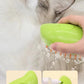 Escova de Vapor super Macia e Relaxante para Cachorros e Gatos - Limpe, Massageie e Remova pêlos
