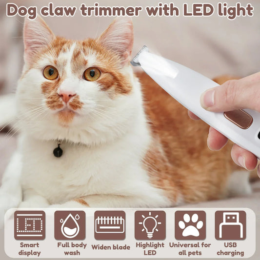 Aparador de Patinhas com Luz LED – Praticidade e Cuidado para o Seu Pet