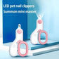Cortador de unhas para cães e gatos com Luz de Led e Trava de Segurança Achurinho