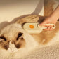 Escova de Vapor super Macia e Relaxante para Cachorros e Gatos - Limpe, Massageie e Remova pêlos