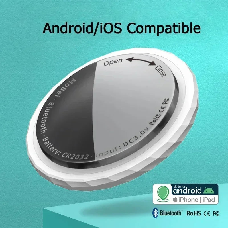 Coleira Reflexiva com Suporte AirTag ou GPS com Sininho - Com ou Sem Rastreador