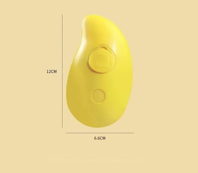 Escova de Vapor super Macia e Relaxante para Cachorros e Gatos - Limpe, Massageie e Remova pêlos
